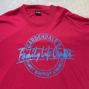 Vintage 90s Distressed BEST Single Stitch Made in USA Capellos Pizza T-Shirt 2XL